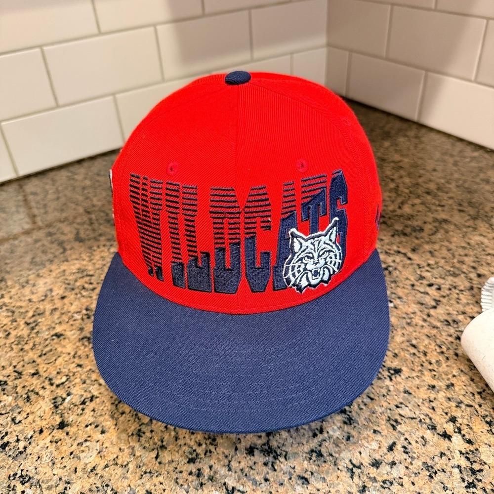 Arizona Wildcats Zephyr THE HAT Snapback Baseball Cap Adjustable Red Navy